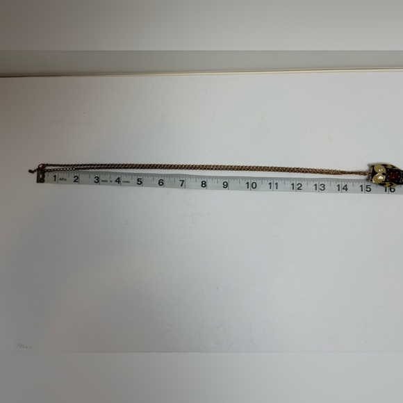 Charming Vintage MCM Owl Enamel Pendant Necklace - Picture 7 of 8